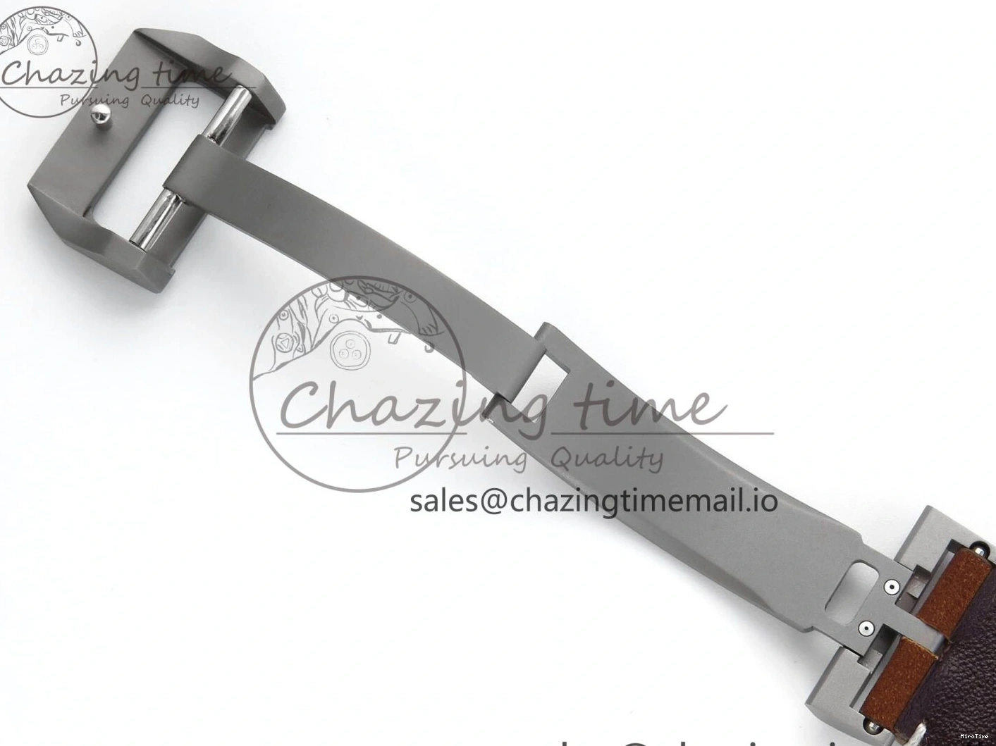 MIROTIME 0130 Big Pilot IW329701 M+F 1:1 Best Edition Black Dial on Brown Leather Strap MY RelaxedFit 7005